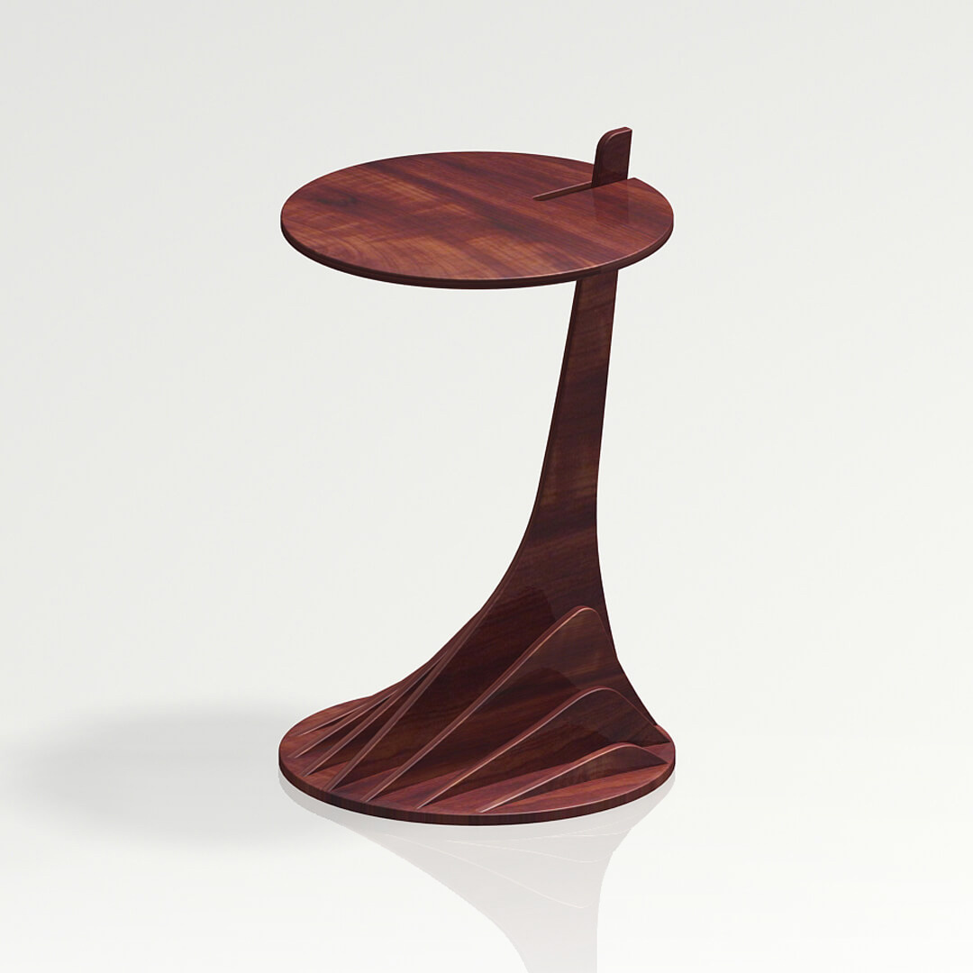 Layered side table ~ furniture