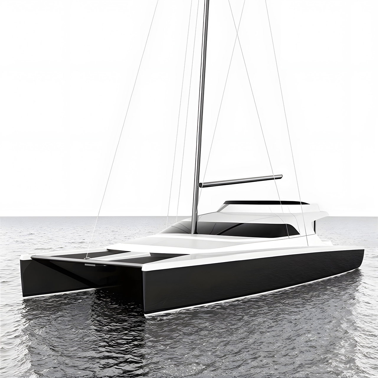 Du Toit Yacht Design - 75 Foot catamaran exterior ~ marine