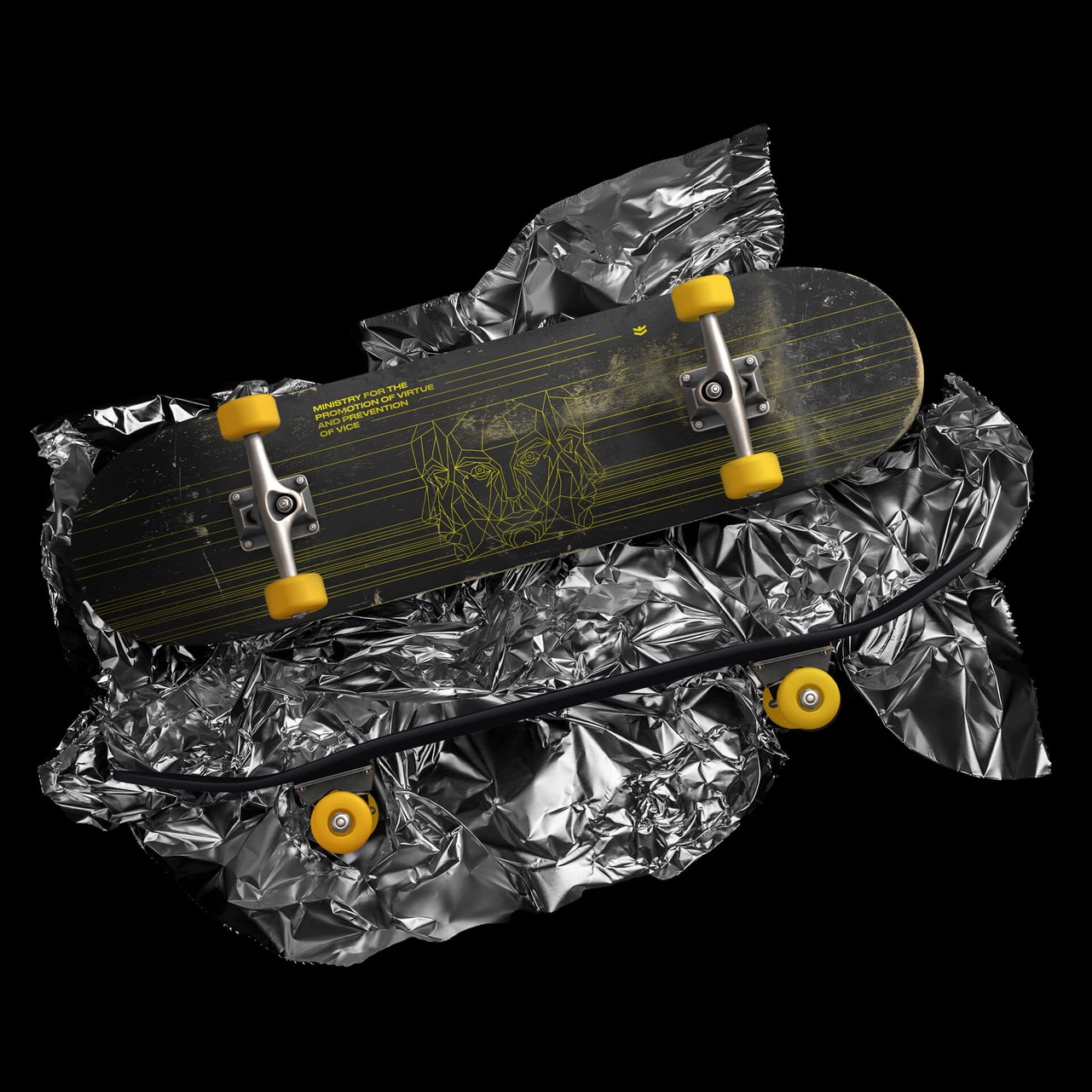 Skateboard deck ~ graphics