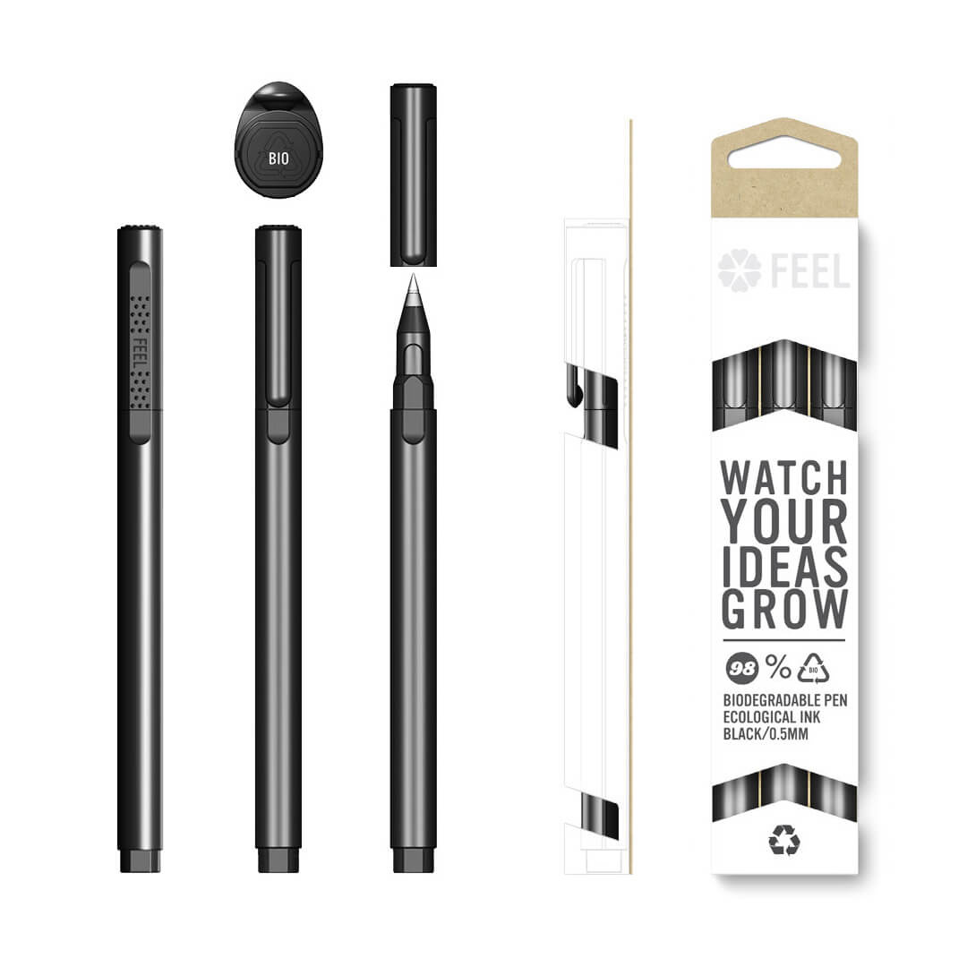 FEEL pen ~ product & packaging
